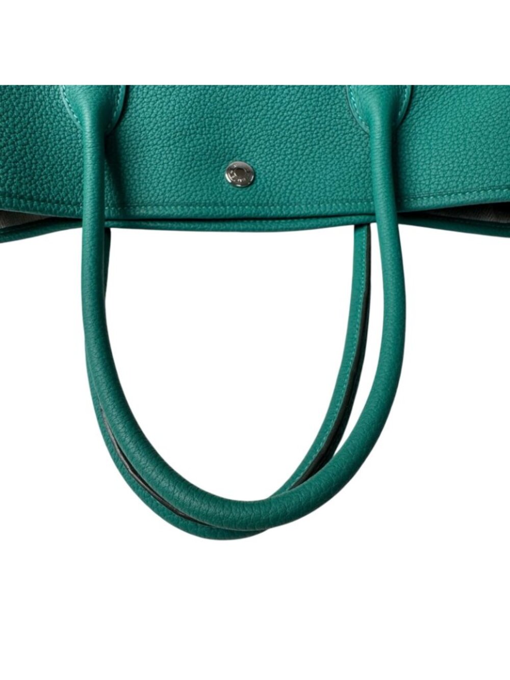Hermes Garden Party PM 36 Malachite Handbag - Picture 6 of 10